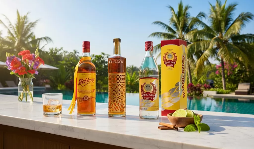 Rượu Rum Thái Lan Tiêu Biểu