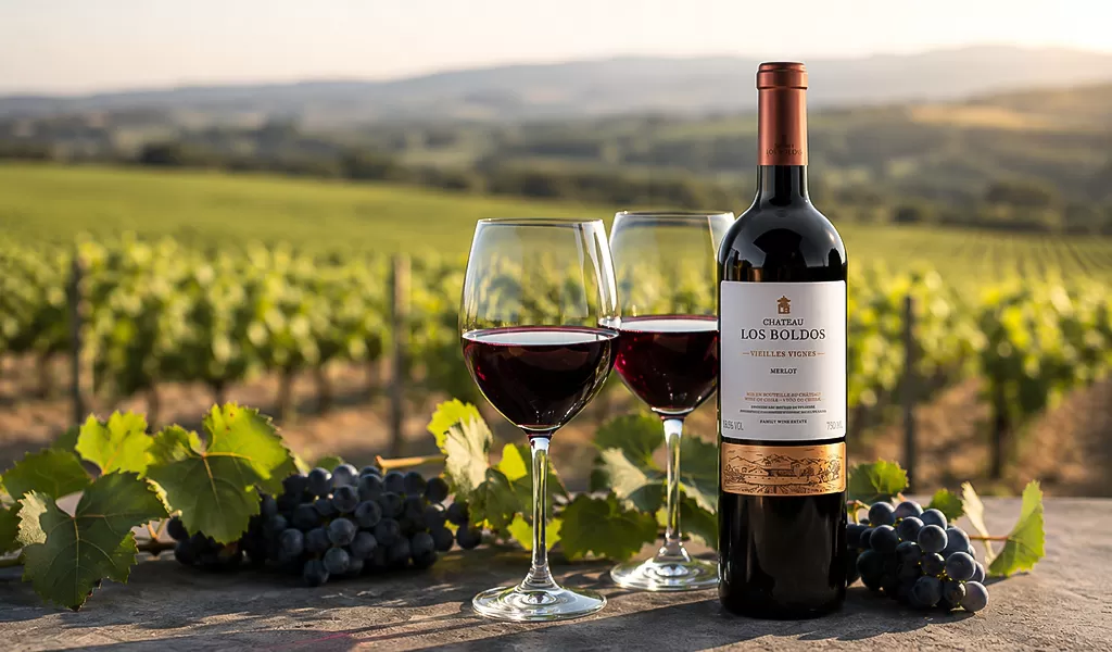 Rượu Vang Đỏ Chile Chateau Los Boldos Merlot Vieilles Vignes