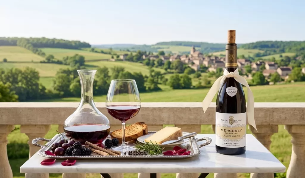 Rượu Vang Đỏ Pháp Albert Bichot Domaine Adelie Champs Martin Mercurey Premier Cru