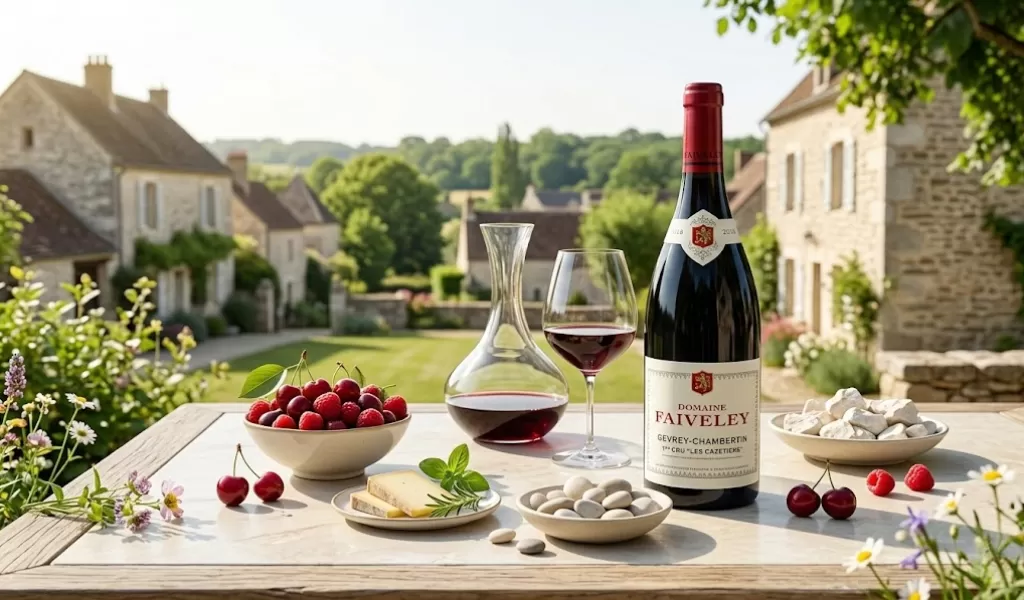 Rượu Vang Đỏ Pháp Domaine Faiveley Gevrey Chambertin Premier Cru Les Cazetiers 2018 Magnum 1.5L