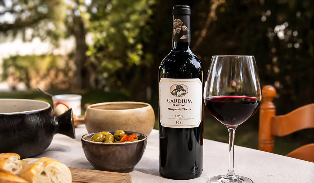 Rượu Vang Đỏ Tây Ban Nha Marques de Caceres Gaudium Rioja 2011