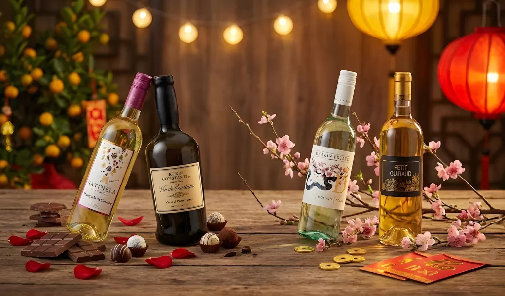 Rượu Vang Ngọt Dịp Valentine