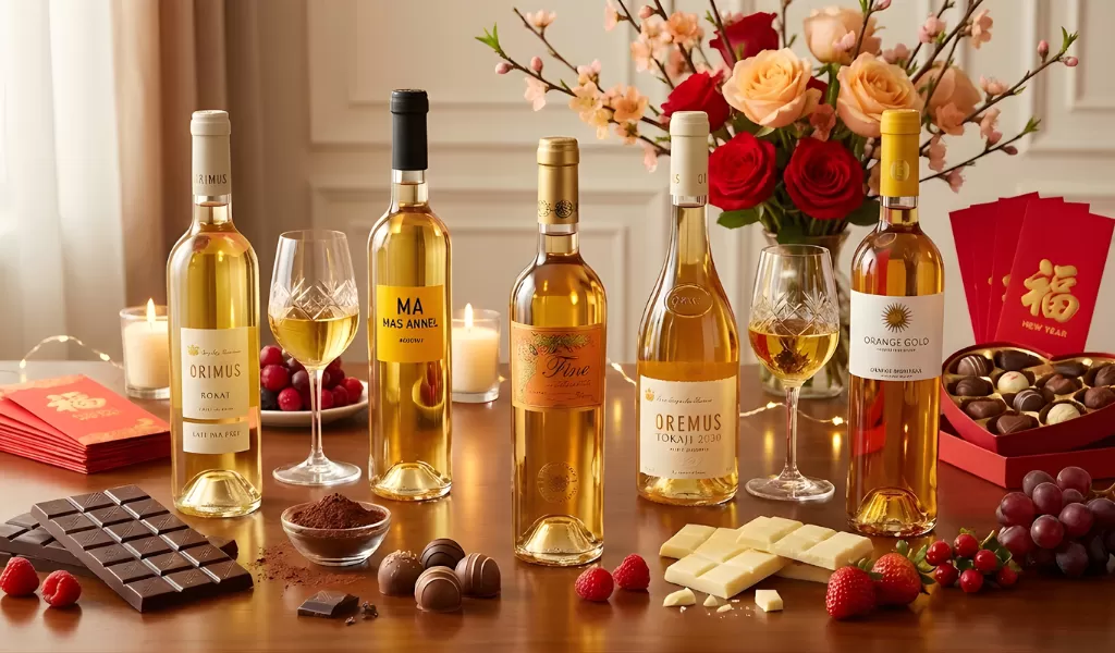 Rượu Vang Trắng Ngọt Dịp Tết 2026