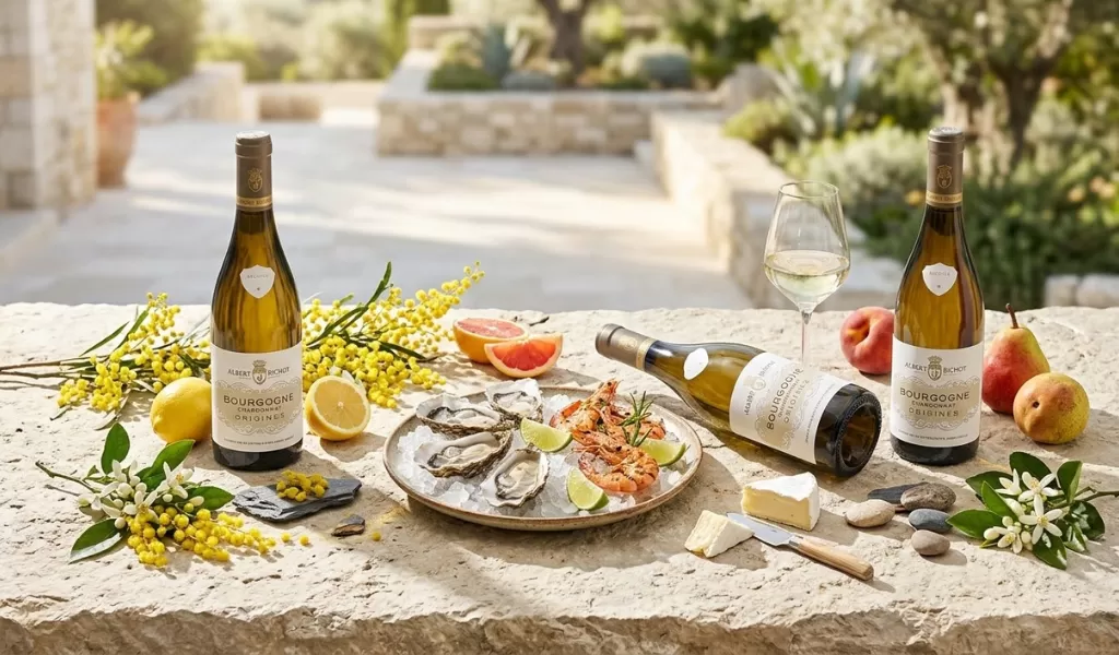 Rượu Vang Trắng Pháp Albert Bichot Bourgogne Chardonnay Origines