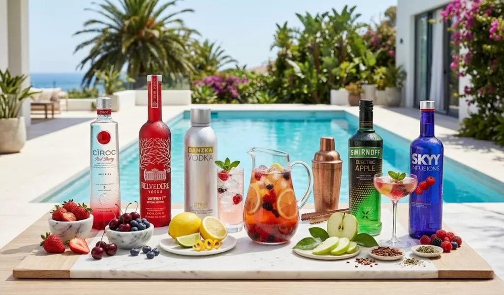 Rượu Vodka Mùi Hương Vị Thảo Mộc