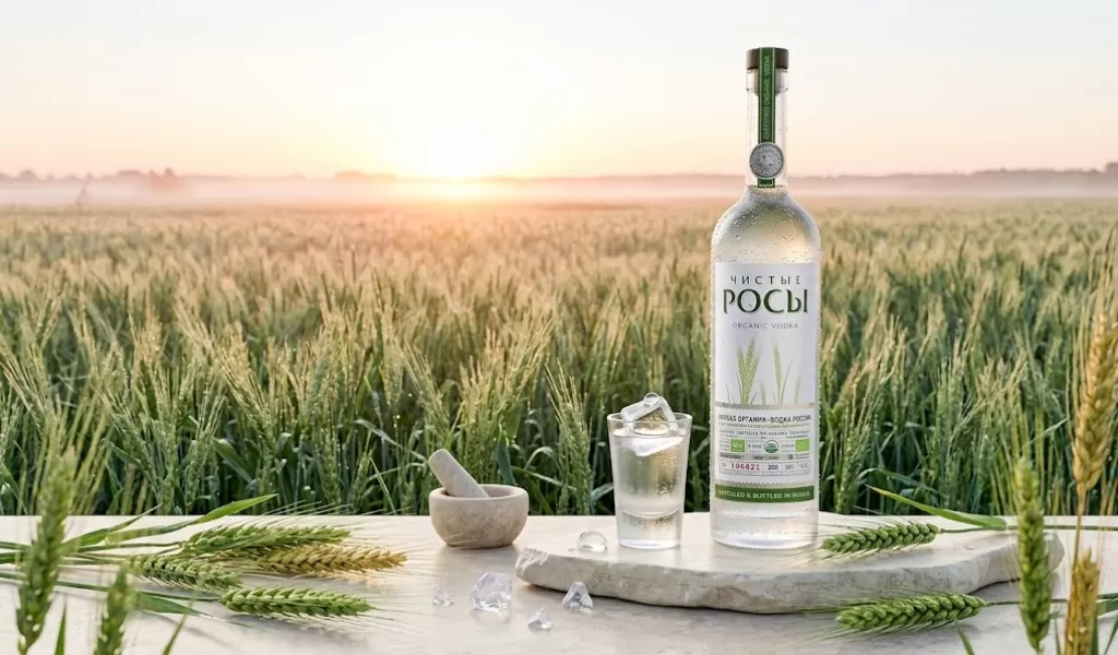 Rượu Vodka Nga Chisti Rosi Organic 700ml