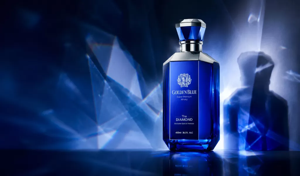 Rượu Whisky Hàn Quốc Golden Blue The Diamond