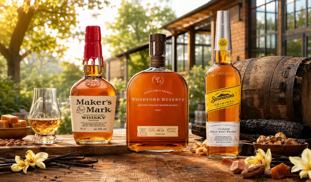 Rượu Whisky Hương Gỗ Sồi Cháy Và Vani Đậm