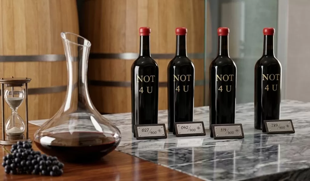 Số Lượng Sản Xuất Giới Hạn Của Dòng Rượu Vang Not 4 U Cao Cấp
