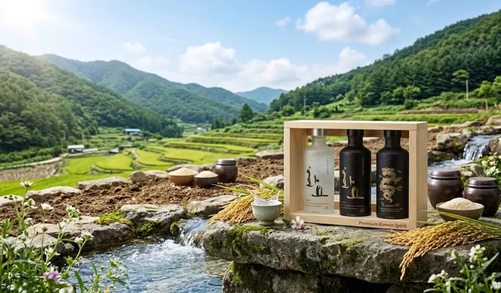 Soju Hwayo Set 3 Chai 200ml 