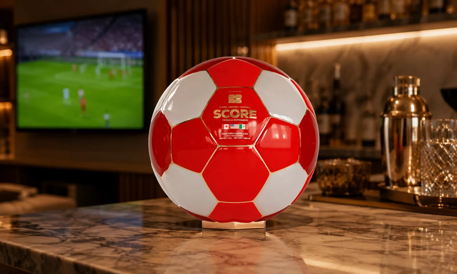 Tequila Mexico Score Canada Reposado FIFA World Cup 2026 Soccer Ball