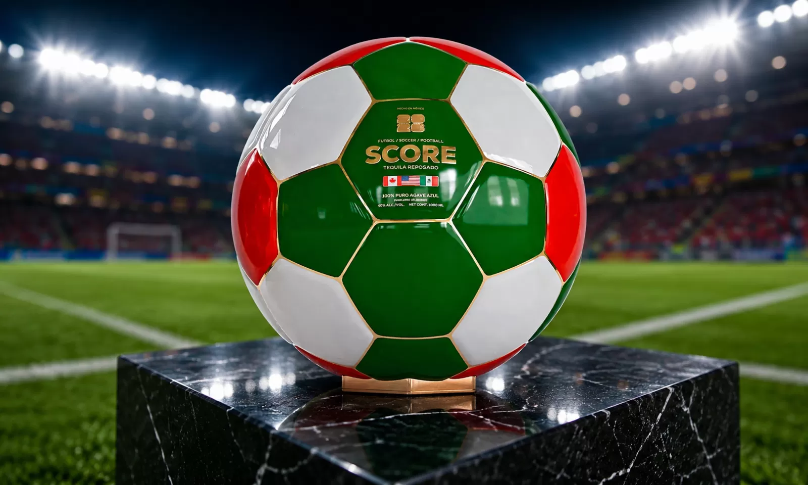 Tequila Mexico Score Mexico Reposado FIFA World Cup 2026 Soccer Ball