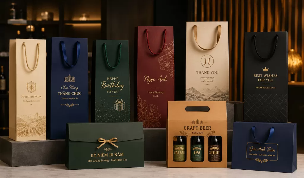 Tùy Biến Thiết Kế Túi Linh Hoạt Cho Đa Dạng Thức Uống