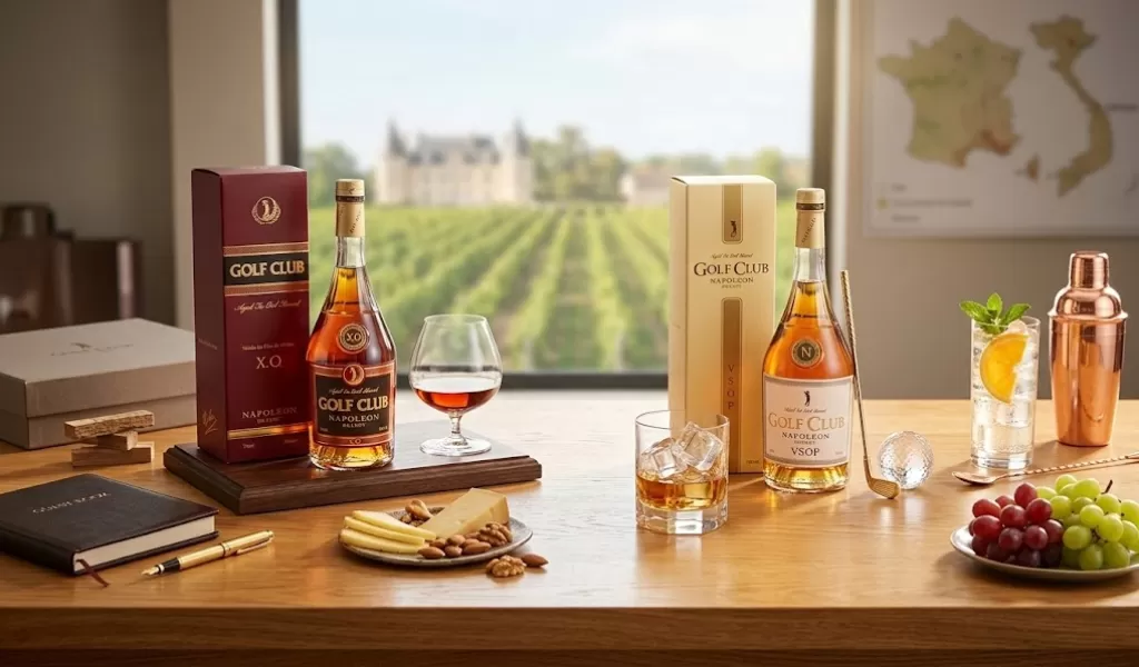 Ứng Dụng Rượu Brandy Golf Club Trong Nghệ Thuật Pha Chế