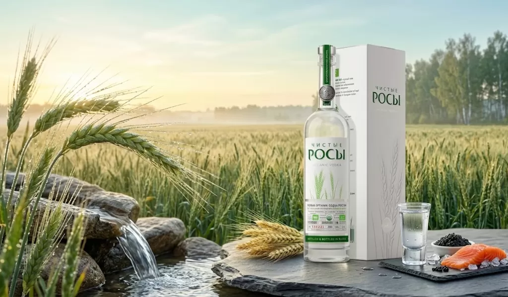 Vodka Chisti Rosi Organic 500ml Kèm Hộp