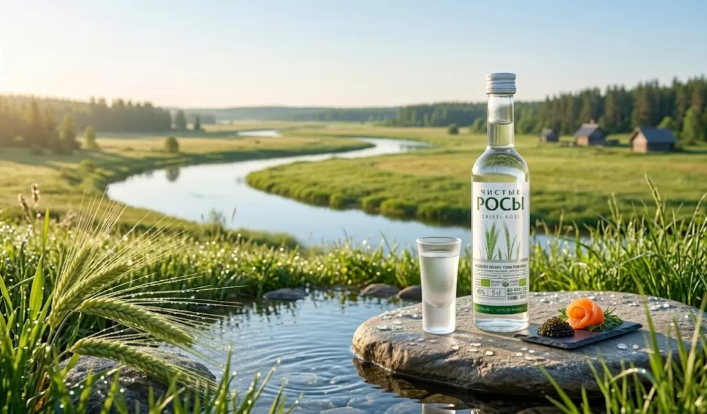Vodka Chisti Rosi Organic 50ml