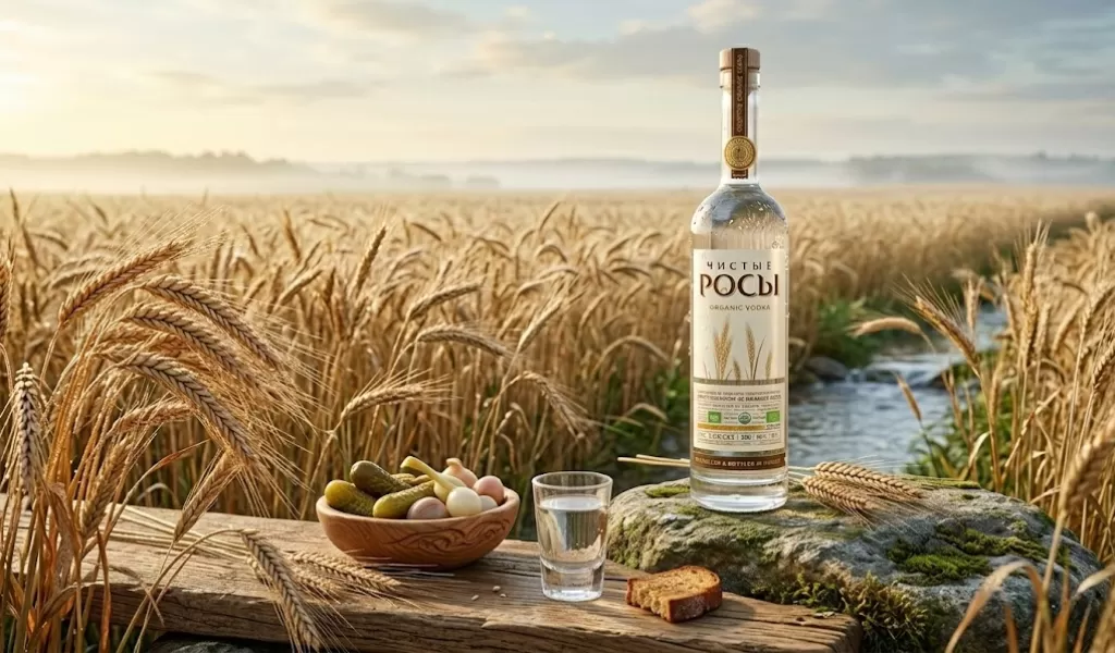 Vodka Chisti Rosi Rye Organic 700ml