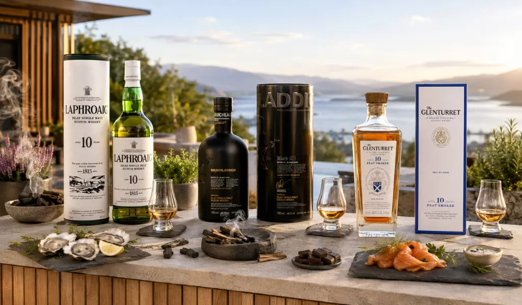 Whisky Khói Và Than Bùn