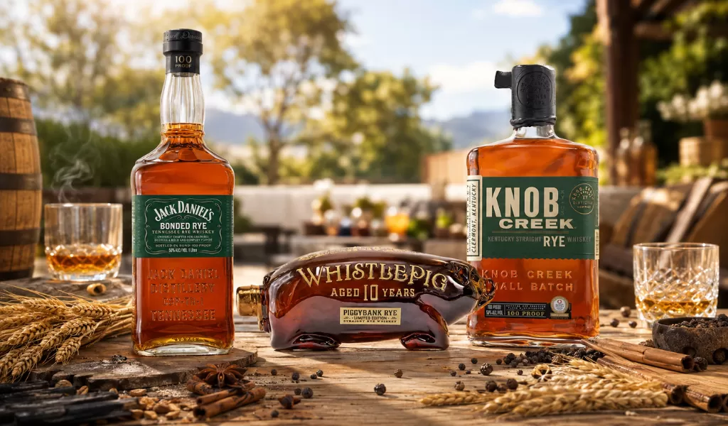 Whisky Lúa Mạch Đen Và Tiêu Cay