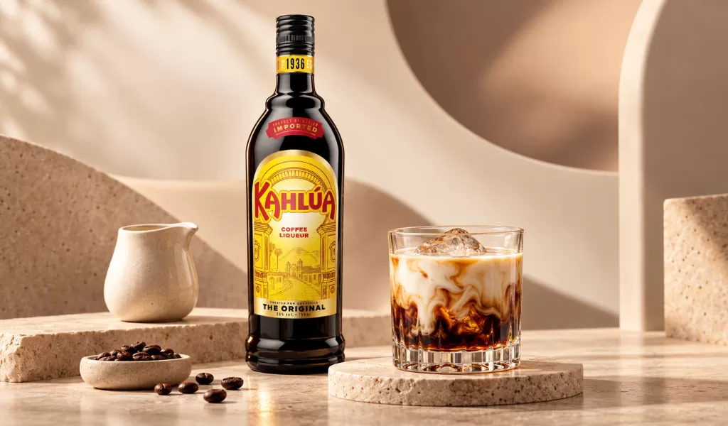 White Russian Với Cà Phê Và Kem Sữa